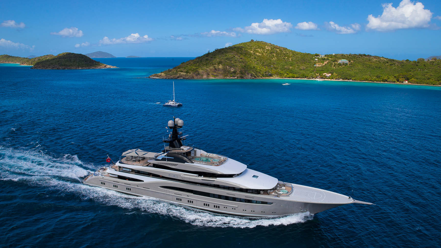 KISMET 312' (95m) Lurssen Available for charter in the Bahamas