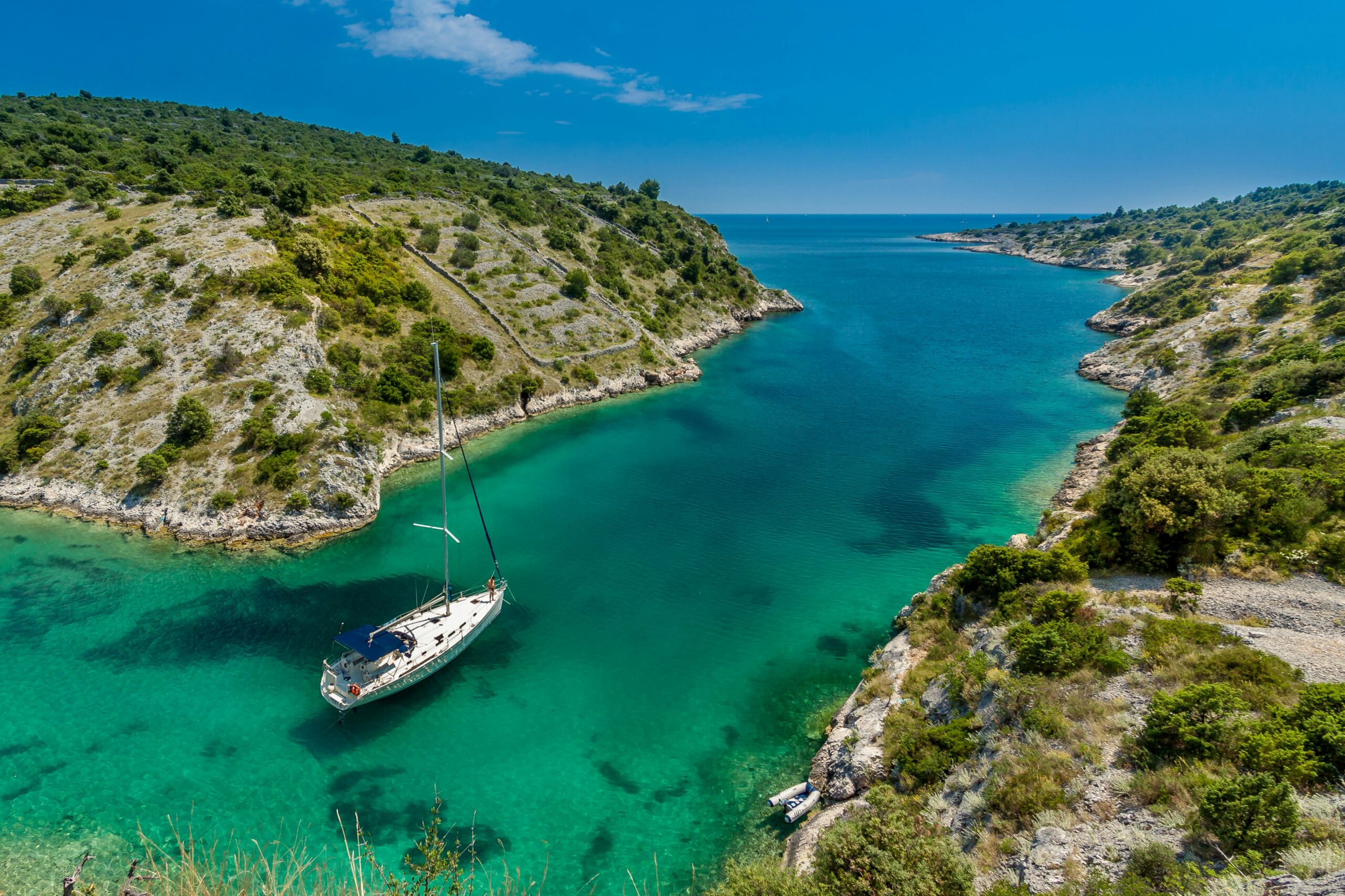 Croatia Yacht Charter Coastline