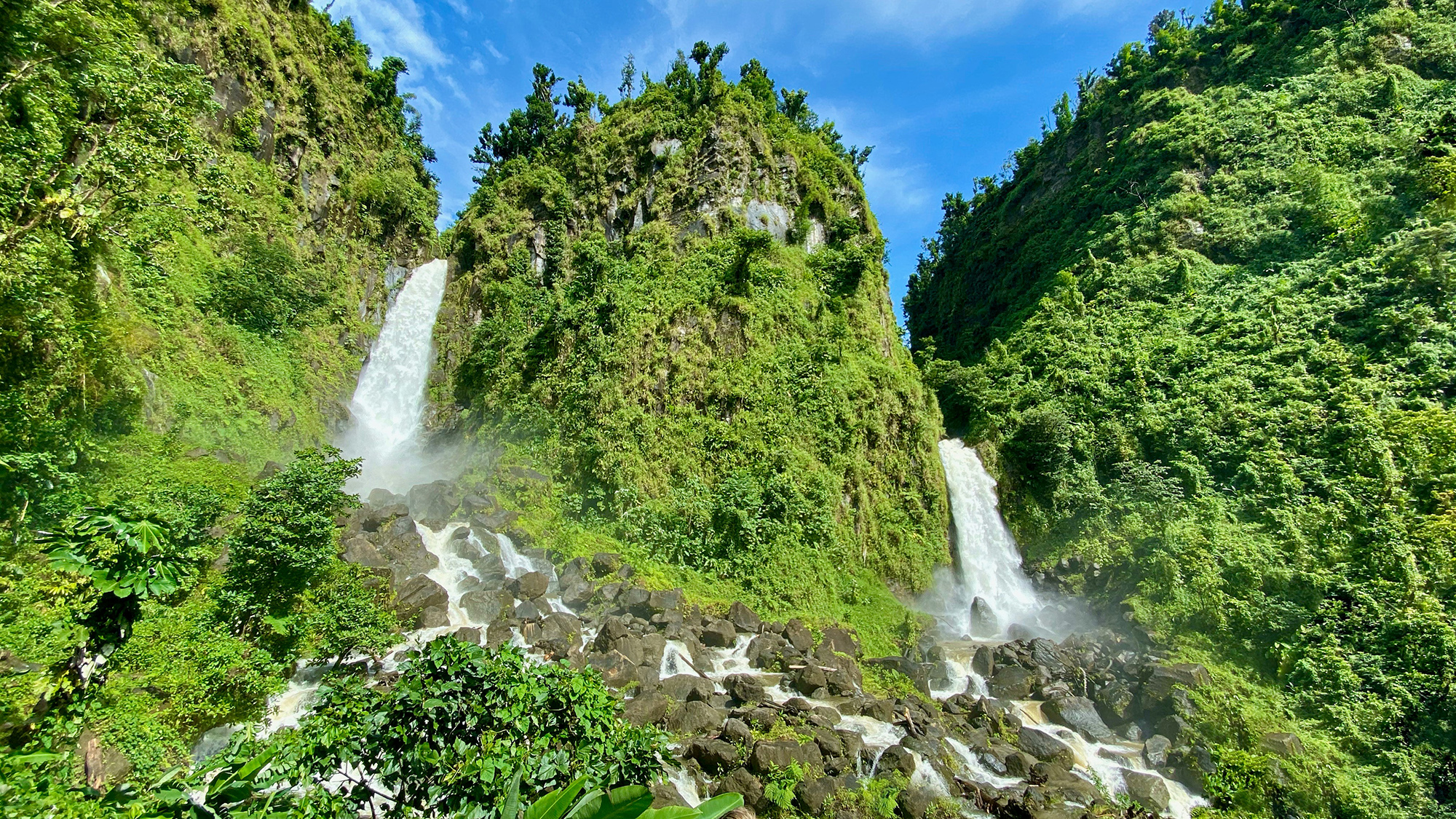 Dominica Yacht Charter waterfalls