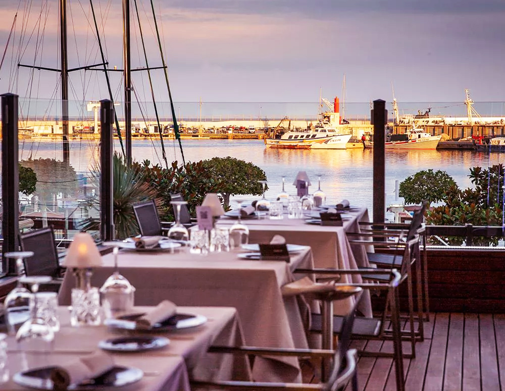 Miramar, a two-Michelin-star restaurant, is located in the coastal town of Llançà in Catalonia, Spain