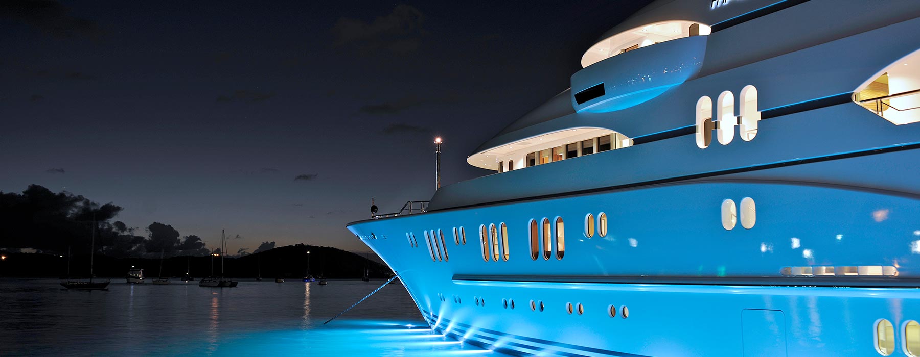 luxury mega yacht